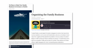 Trusted Family-Tharawat Magazine Content Partnership